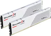 G.Skill 64 GB (2x32GB) DDR5 6000 MHz Ripjaws S5 Matte White (F5-6000J2836G32GX2-RS5W) (UA)