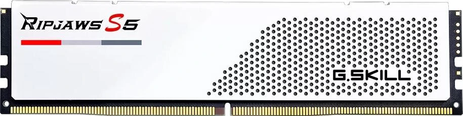 G.Skill 64 GB (2x32GB) DDR5 6000 MHz Ripjaws S5 Matte White (F5-6000J2836G32GX2-RS5W) (UA) Бренд: G.Skill; Призначення: Пам'ять