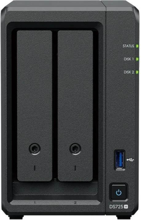 Synology DS725+ (UA) Бренд: Synology; Процесор: AMD Ryzen R1600, 2
