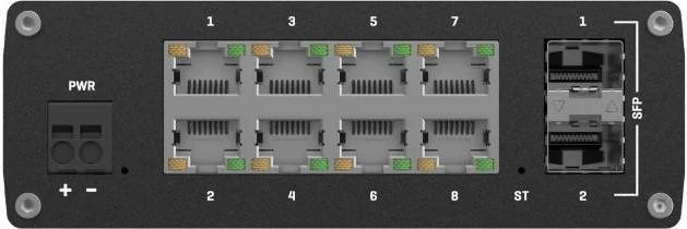 Teltonika TSW212 (UA) Бренд: Teltonika; Кількість портів