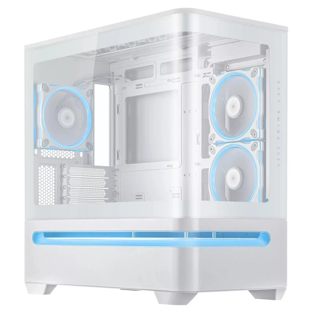 Asus Prime AP202 ARGB Загартоване Скло Біле без БП (90DC00P3-B19000) (UA)