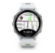 Garmin Forerunner 970 Whitestone Titanium with Whitestone/Translucent Amp Yellow Silicone with Silver Buckle (010-02969-61) (UA)