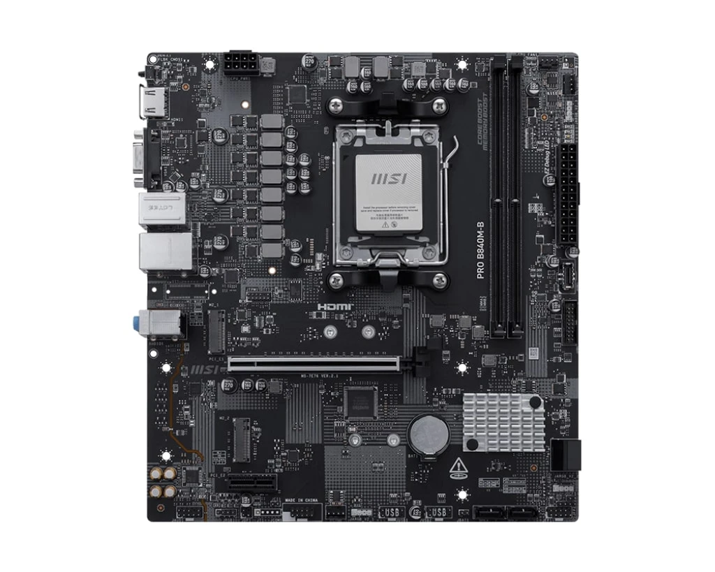 MSI Pro B840M-B Socket AM5 (911-7E76-002) (UA)