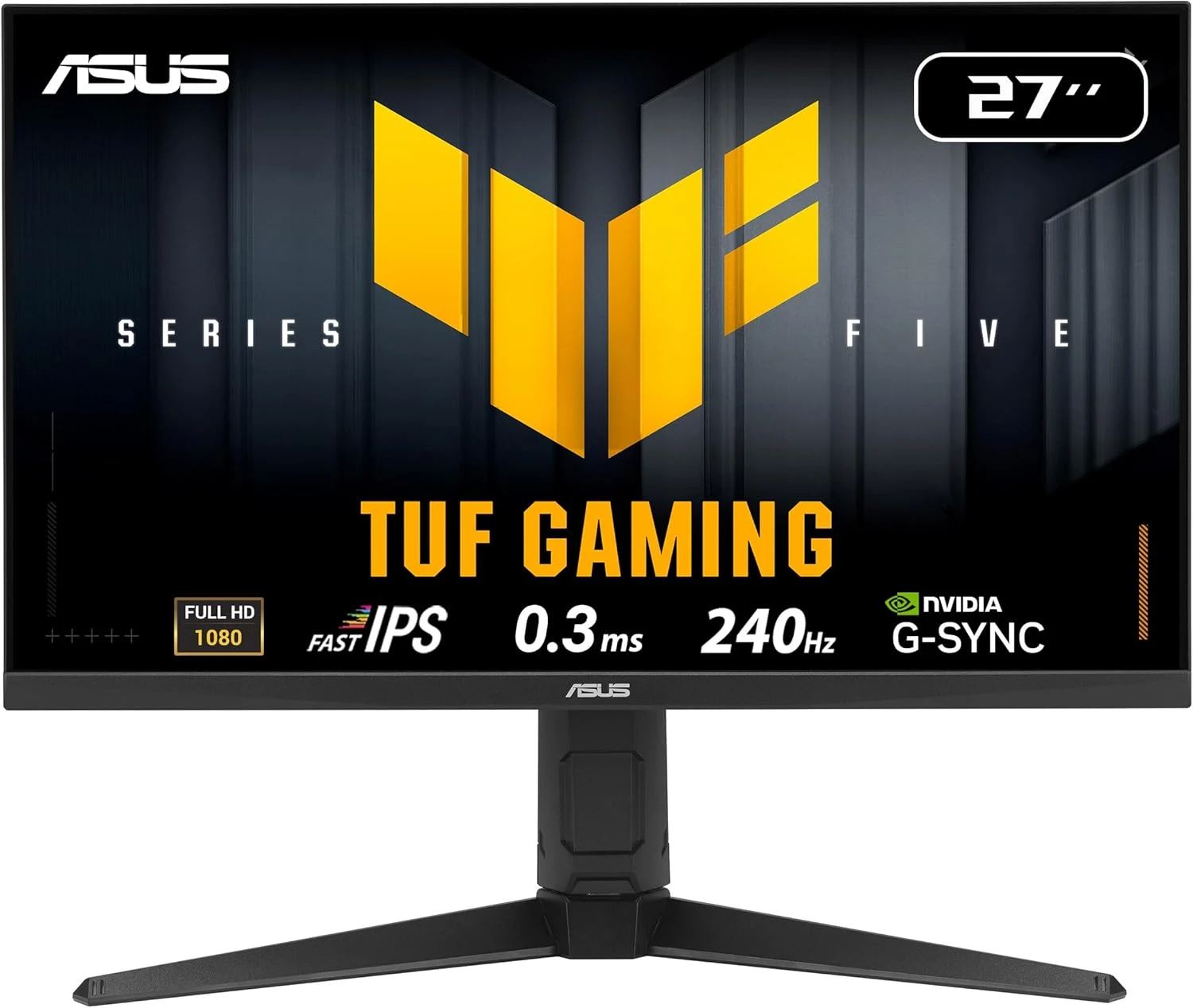 Asus 27 TUF Gaming VG279QML5A (90LM0C20-B01171) IPS Black 240Hz (UA) Діагональ екрана: 27; Розширення