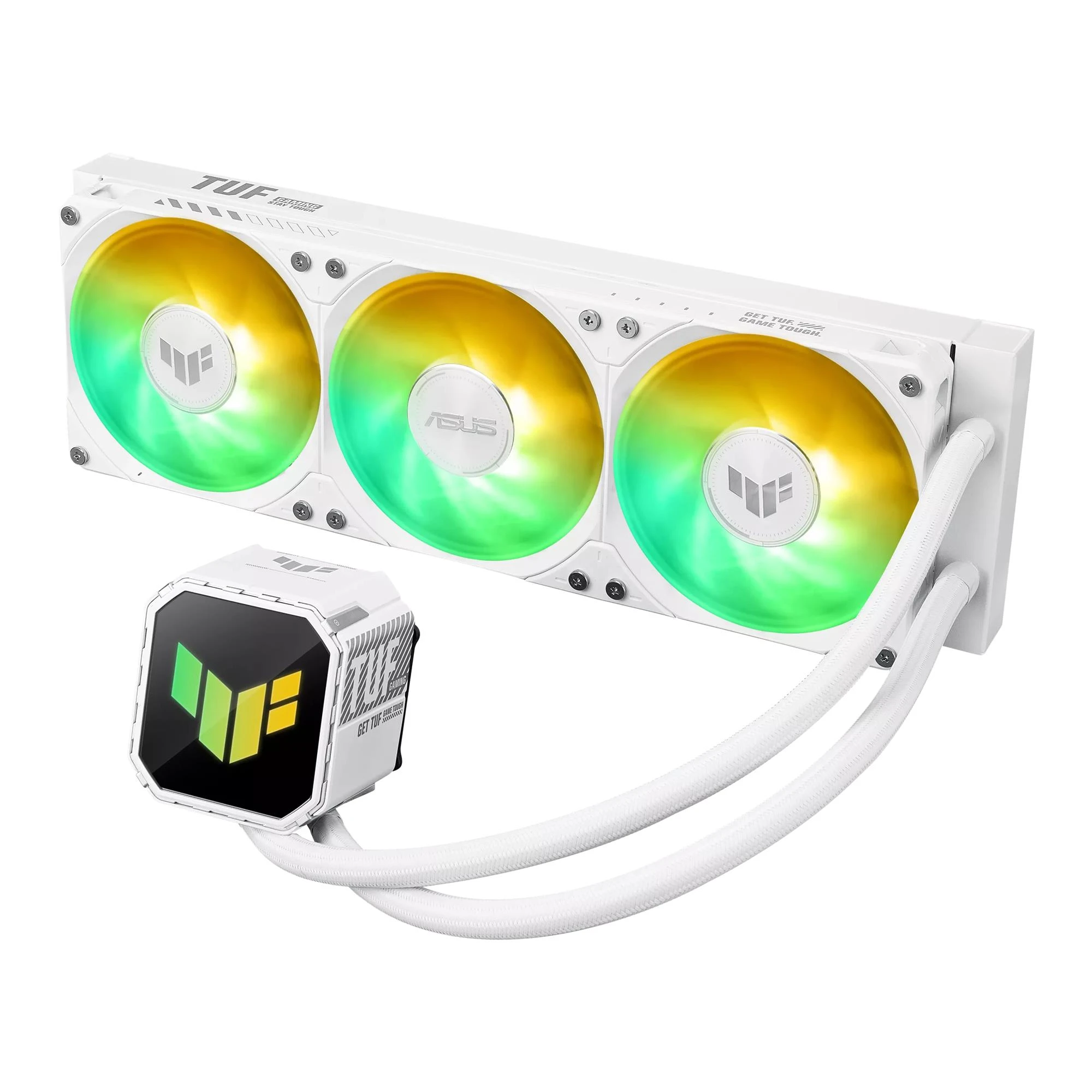 Система водяного охолодження Asus TUF Gaming LC III 360 ARGB White (90RC0192-B0EAY0) (UA) Тип роз'єму: 4-pin; Тип підшипника: