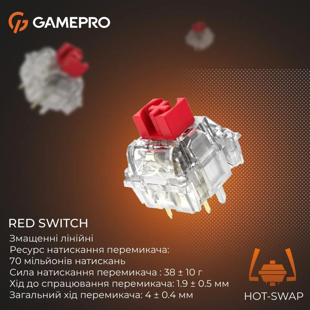 GamePro Genesis Silverlight (MK116) (UA) Бренд: GamePro; Провідне