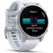 Garmin fenix 8 43mm, AMOLED, Glass, BareSS/Whitestone, WhitestoneBn (010-02903-00) (UA)