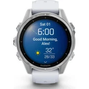 Garmin fenix 8 43mm, AMOLED, Glass, BareSS/Whitestone, WhitestoneBn (010-02903-00) (UA)