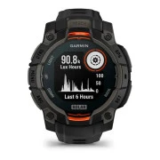 Garmin Instinct 3, 45mm, Solar, Black Bezel with Black Band, GPS смарт-годинник (010-02934-00) (UA)