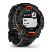 Garmin Instinct 3, 45mm, Solar, Black Bezel with Black Band, GPS смарт-годинник (010-02934-00) (UA)