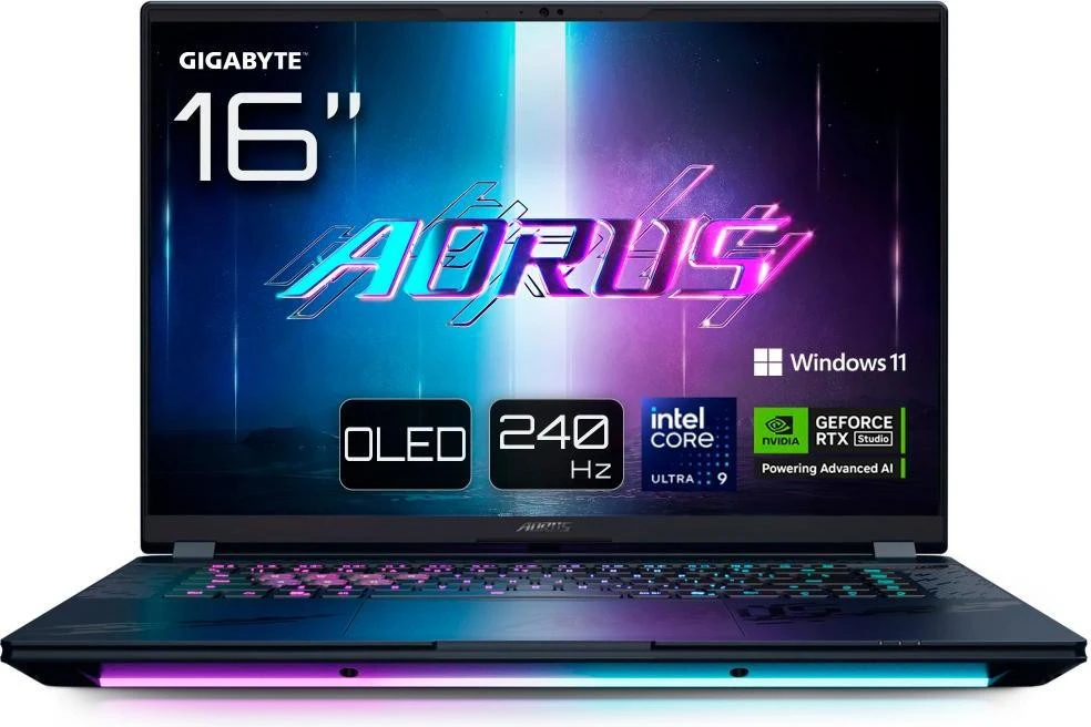 GIGABYTE Aorus MASTER 16 (AORUS_16_BYHC5UAE65SP) (UA) Бренд: GIGABYTE; Конструкция: