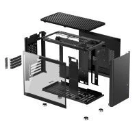 JONSBO D30 Black (UA) ; Типорозмір: Minitower; Спосіб