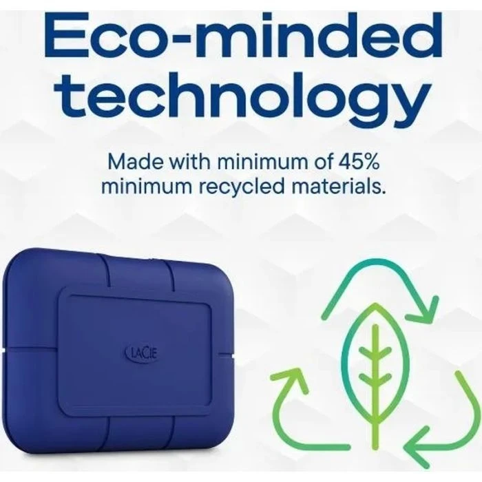 USB Type-C 2TB Rugged Pro5 LaCie (STNA2000400) (UA) ; Об'єм пам'яті: 2 TB; Тип