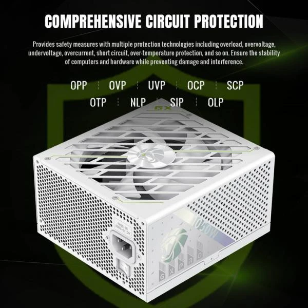 GameMax GX PRO 1050G WH (UA)