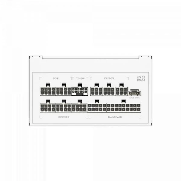 GameMax RGB PRO 1050G WH (UA)