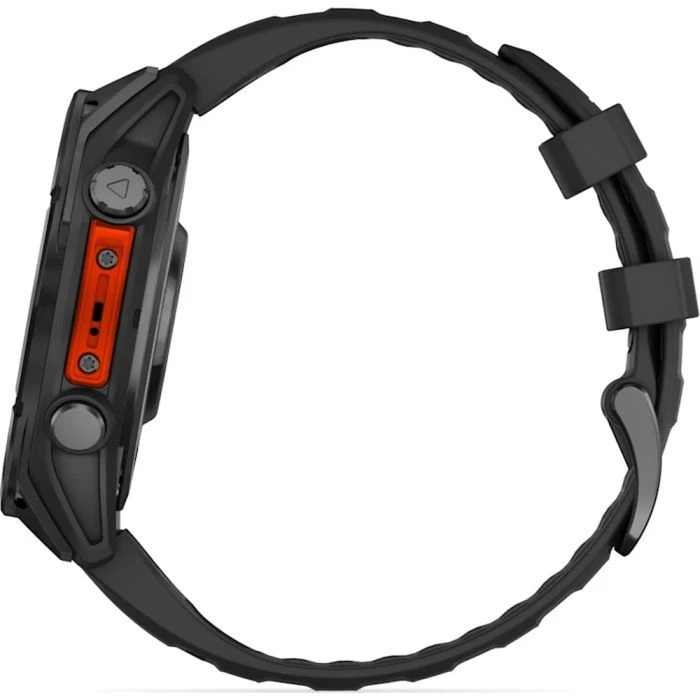 Garmin fenix 8 47mm, AMOLED, Glass/SS, SlateGray Steel/Black, BlkBnd, GPS (010-02904-00) (UA)