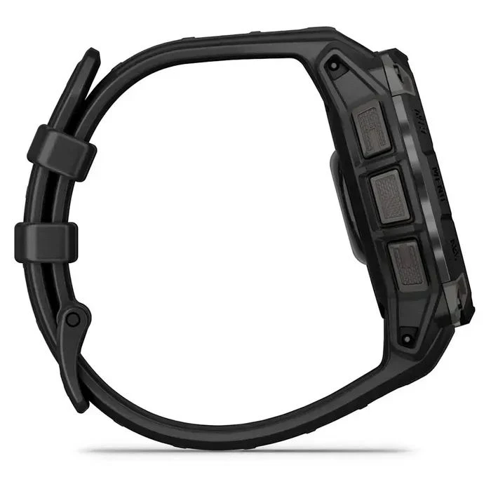Garmin Instinct 3, 45mm, AMOLED, Black Bezel with Black Band, GPS смарт-годинник (010-02936-00) (UA) ; Форма часов: круглые;