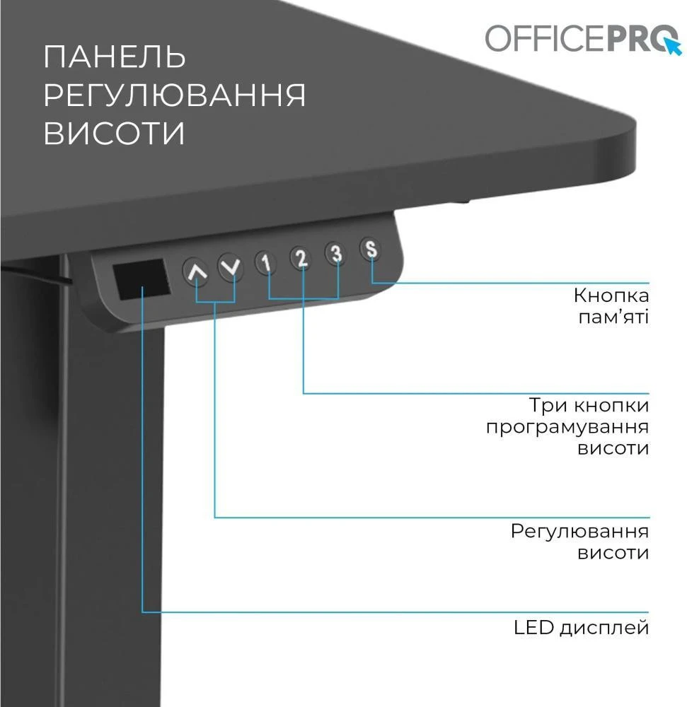 OfficePro ODE1260B Black (UA)