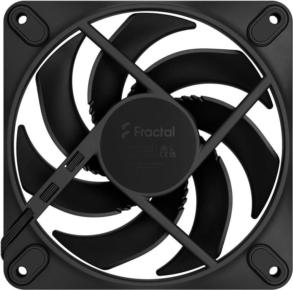 Вентилятор Fractal Design Momentum 12 Black (FD-F-MO1-1201) (UA)