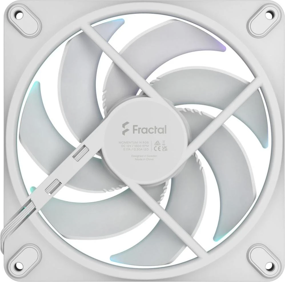 Вентилятор Fractal Design Momentum 14 RGB White (FD-F-MR1-1402) (P2802) (UA) Бренд: Fractal Design; Назначение: для