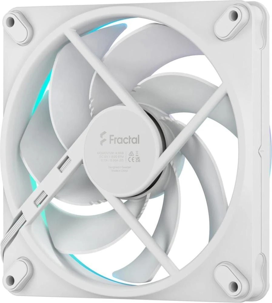 Вентилятор Fractal Design Momentum 14 RGB White (FD-F-MR1-1402) (P2802) (UA) Бренд: Fractal Design; Призначення: для