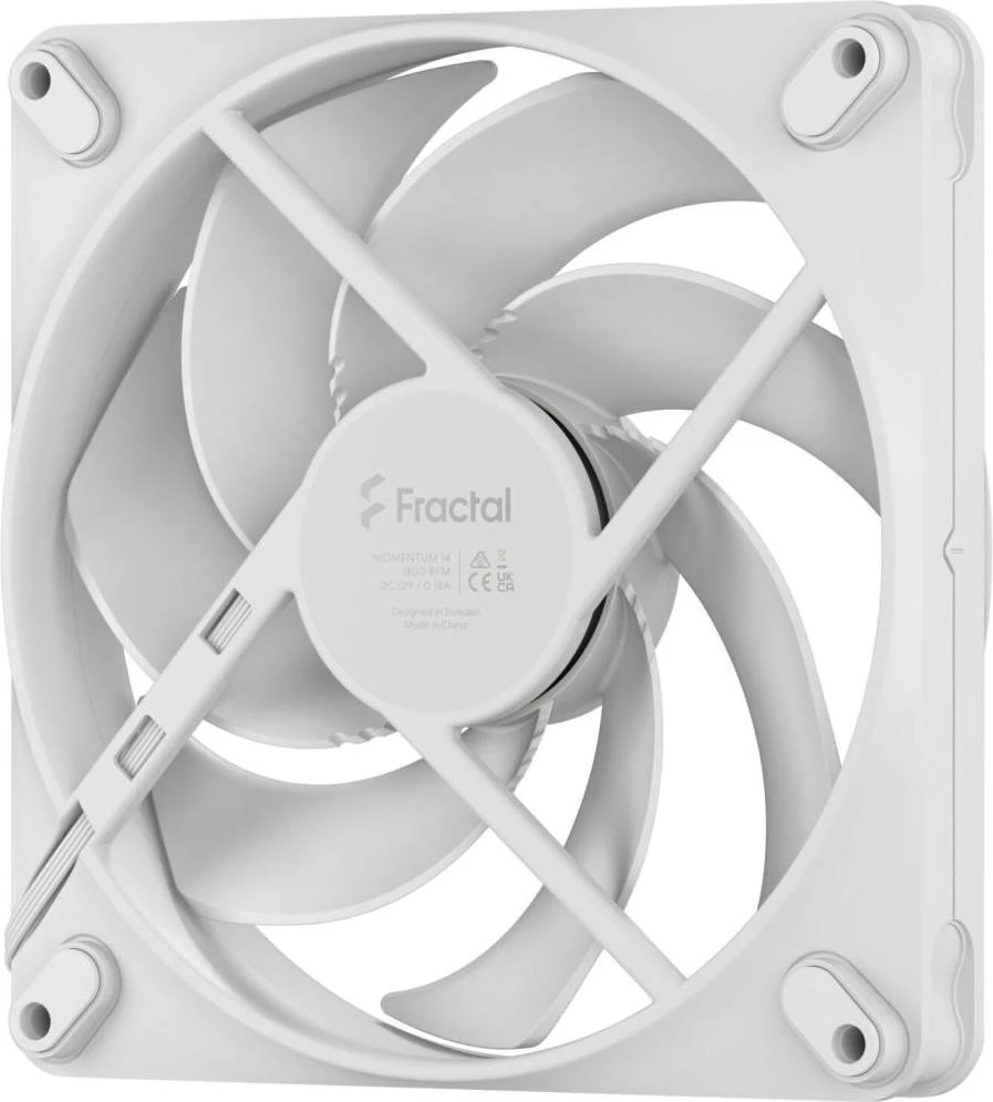 Вентилятор Fractal Design Momentum 14 White (FD-F-MO1-1402) (P2798) (UA)