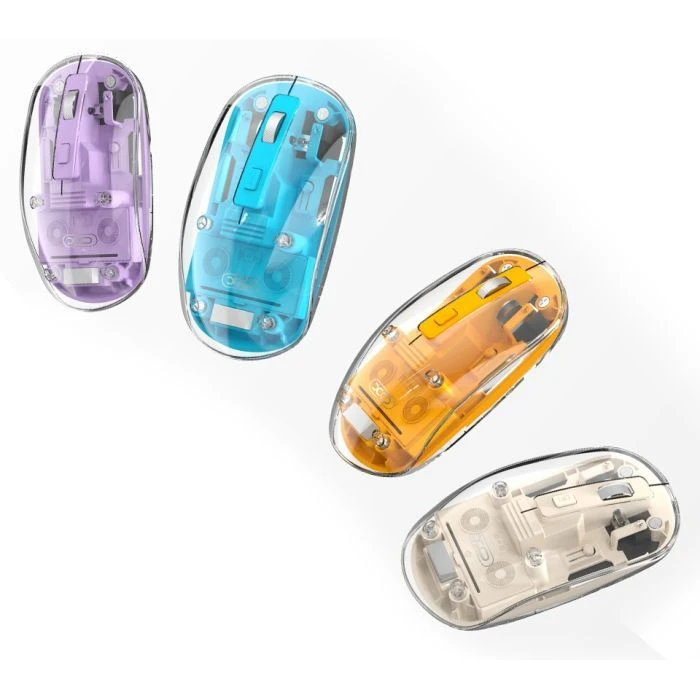 XO M12 Wireless Transparent/Pink (M12 Purple) (UA) ; Підключення: бездротове;