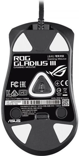 ASUS ROG Gladius III USB (90MP0270-BMUA00) Бренд: ASUS; Провідне підключення: