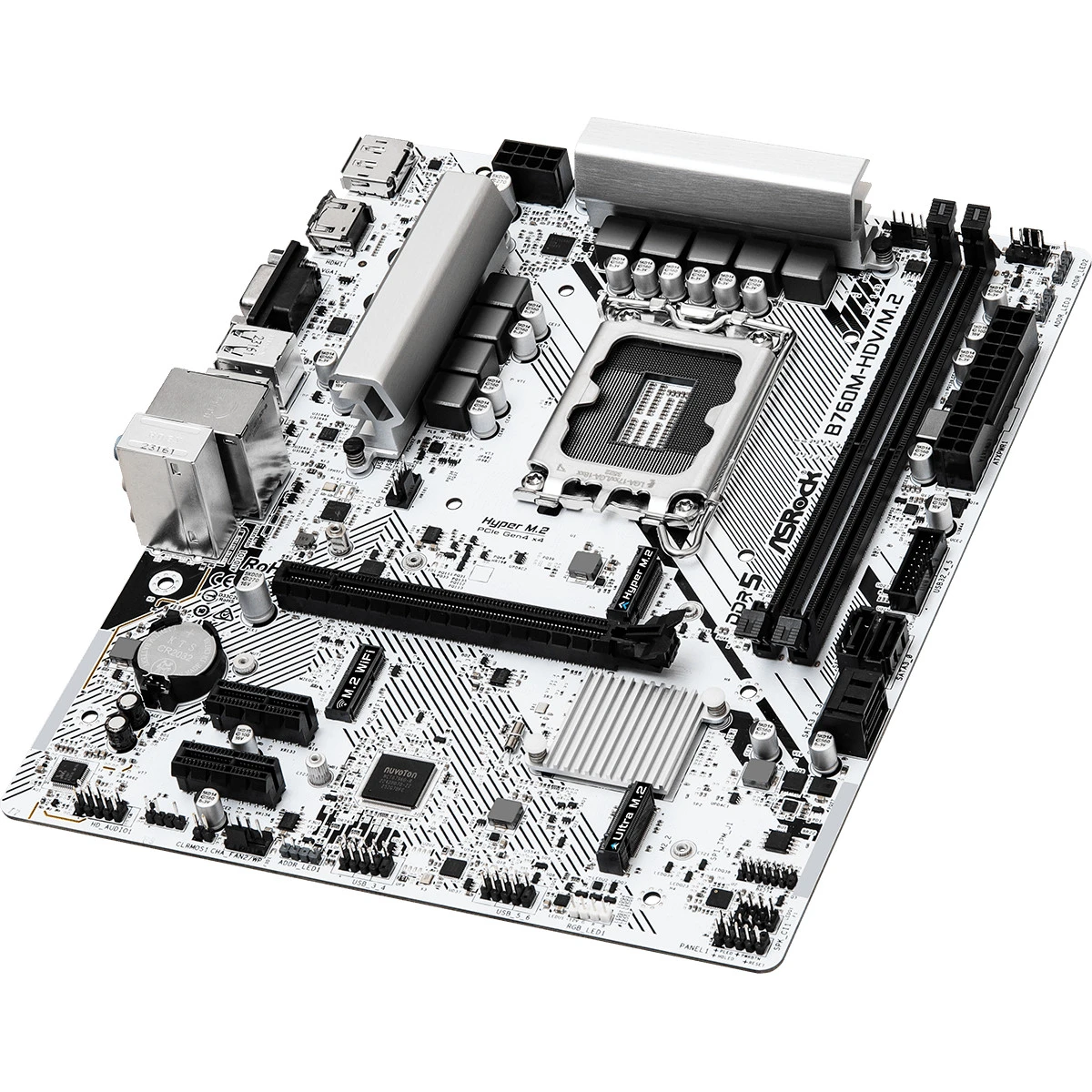 ASRock B760M-HDV/M.2 Бренд: ASRock; Тип роз'єму CPU: Socket 1700;