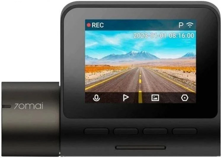 Автомобильный видеорегистратор 70Mai Dash Cam A200 FHD + камера заднего вида Midrive RC11 Type-C Black