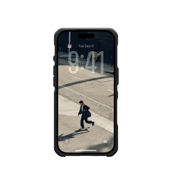 Чохол для смартфона URBAN ARMOR GEAR iPhone 17 Pro, Metropolis LT MagSafe, Kevlar Black (114517113940) (UA) Бренд: URBAN ARMOR GEAR; Сумісність: Apple