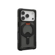 Чохол для смартфона URBAN ARMOR GEAR iPhone 17 Pro, Plasma XTE MagSafe, Black/Pop Orange (114527114097) (UA)