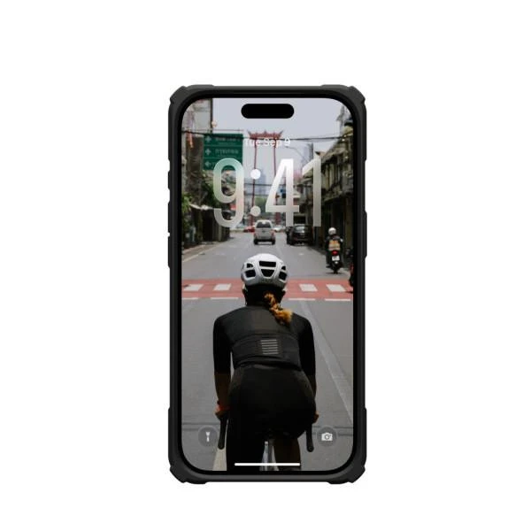 Чохол для смартфона URBAN ARMOR GEAR iPhone 17 Pro, Plasma XTE MagSafe, Black/Pop Orange (114527114097) (UA) Бренд: URBAN ARMOR GEAR; Совместимость: