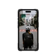 Чохол для смартфона URBAN ARMOR GEAR iPhone 17 Pro, Plasma XTE MagSafe, Black/Pop Orange (114527114097) (UA)