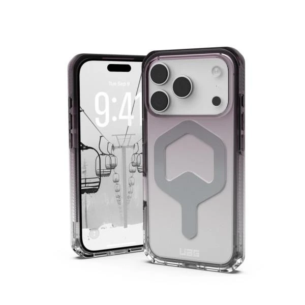 Чехол для смартфона URBAN ARMOR GEAR iPhone 17 Pro, Plyo MagSafe, Black/Clear Ombre (11452911404G) (UA)