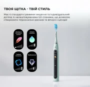 Електрична зубна щітка Xiaomi Oclean X Pro 20 Smart Sonic Electric Toothbrush Black (6970810556940)