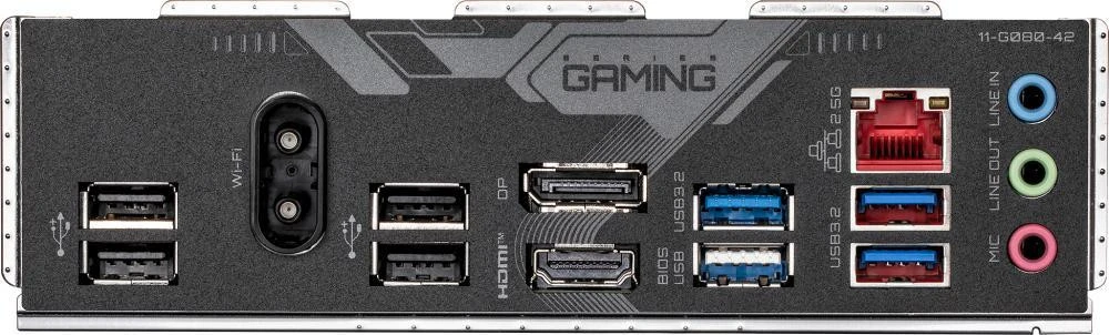 GIGABYTE B760M GAMING X WIFI6E GEN5 (UA) Бренд: GIGABYTE; Тип роз'єму CPU: Socket