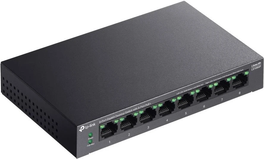 Коммутатор Smart TP-Link LS108GP (UA)