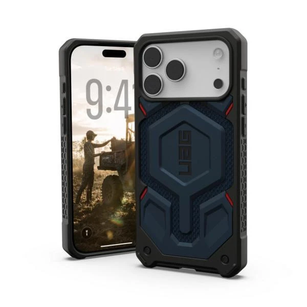 Чохол для смартфона URBAN ARMOR GEAR iPhone 17 Pro Max, Monarch Pro MagSafe, Kevlar Mallard (114514113955) (UA)