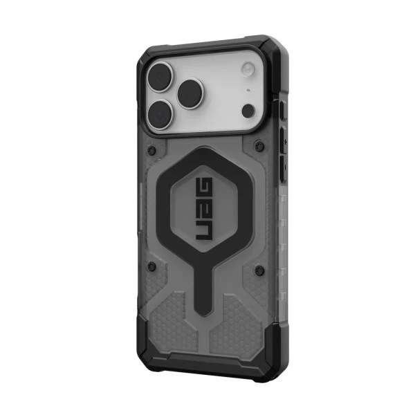 Чохол для смартфона URBAN ARMOR GEAR iPhone 17 Pro Max, Pathfinder Clear MagSafe, Ash/Black (114552113140) (UA)