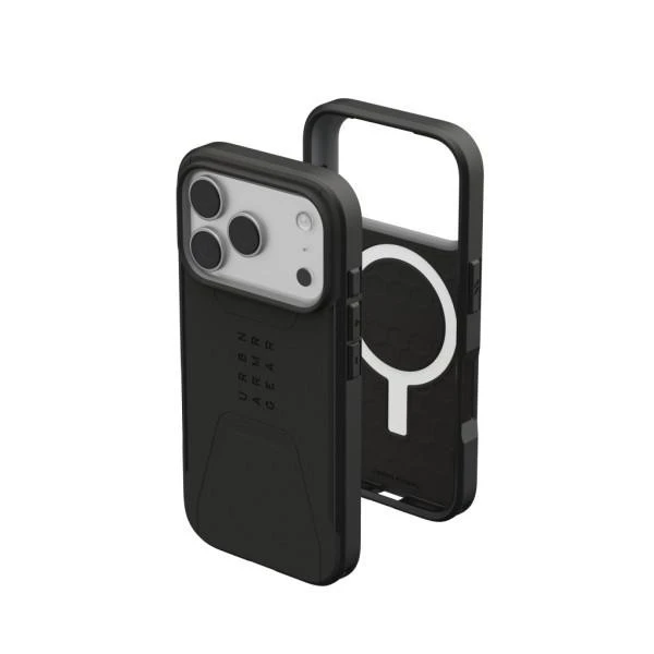 Чохол для смартфона URBAN ARMOR GEAR iPhone 17 Pro, Civilian MagSafe, Black (114545114040) (UA)