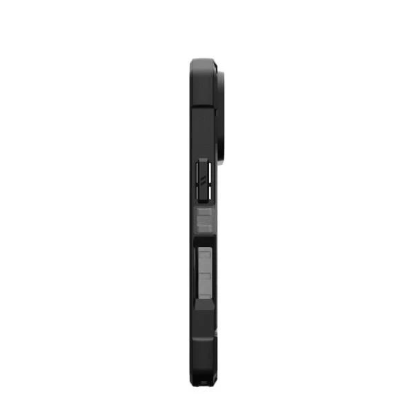Чохол для смартфона URBAN ARMOR GEAR iPhone 17 Pro, Pathfinder Clear MagSafe, Ash/Black (114551113140) (UA)