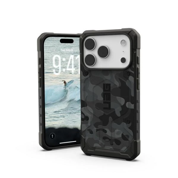 Чехол для смартфона URBAN ARMOR GEAR iPhone 17 Pro, Pathfinder MagSafe SE, Midnight Camo (114548114061) (UA)