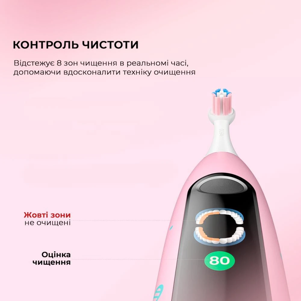 Электрическая зубная щетка Oclean X Kids Set Electric Toothbrush Black (6970810557237)