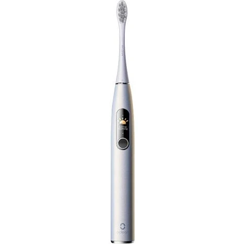 Электрическая зубная щетка Xiaomi Oclean X Pro Digital Smart Sonic Electric Toothbrush Glamour Silver (6970810552560) Бренд: Oclean; Возрастная