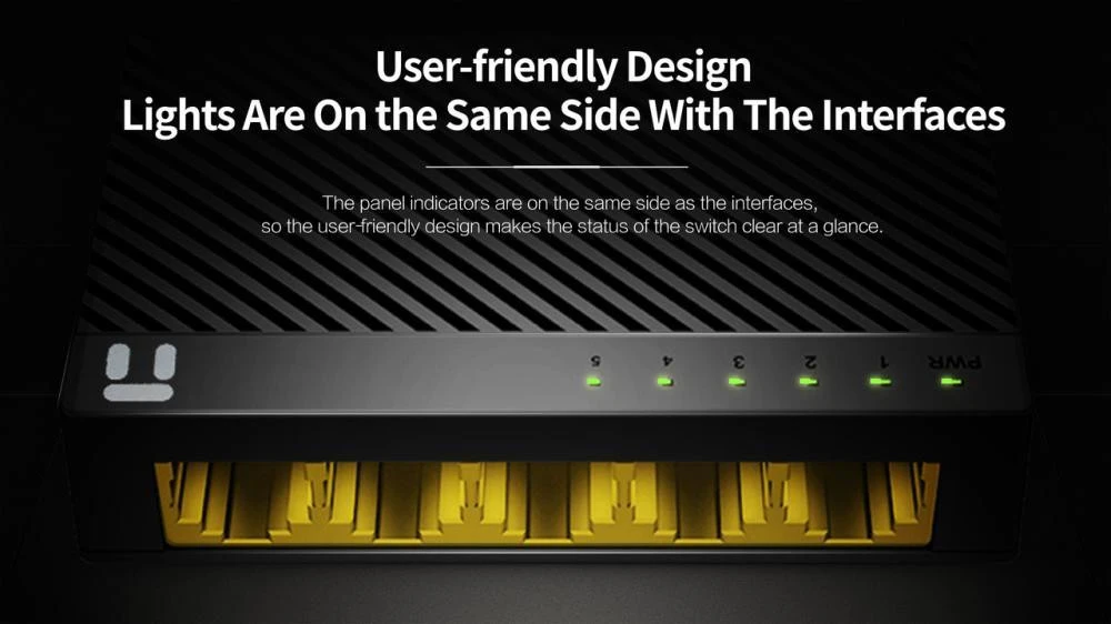 Комутатор некерований NETIS SYSTEMS ST3105GC (UA)