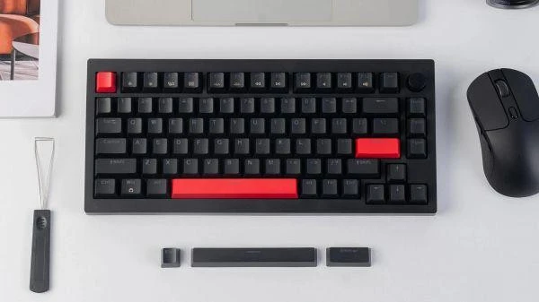 Lemokey X4 84Key Keychron Red QMK/VIA Black (X4-H1-UA) (UA)