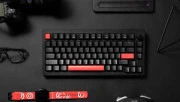 Lemokey X4 84Key Keychron Red QMK/VIA Black (X4-H1-UA) (UA)