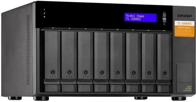 Qnap TL-D800S Бренд: Qnap; Операционная система: