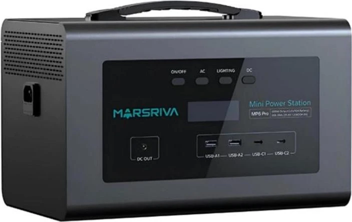Зарядная станция Marsriva MP6 Pro Black (UA) Бренд: Marsriva; Розетка AC 230В: 2; USB